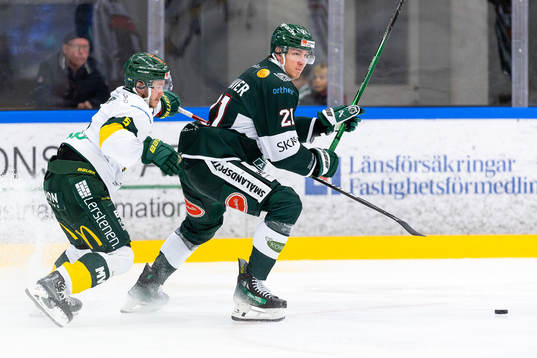 Björklövens Jesper Lindgren och Tingsryds Gustav Olhaver