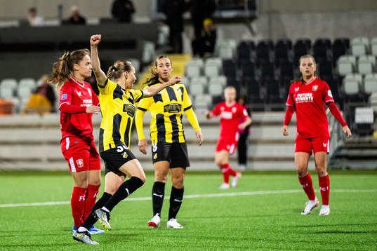 Katariina Kosola of Häcken celebrates