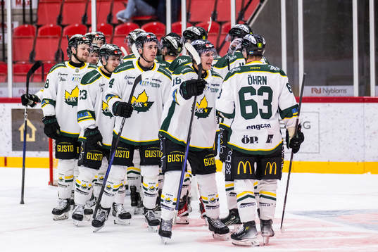 Östersunds spelare jublar