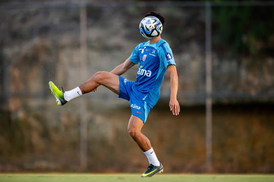 Osame Sahraoui of the Norwegian national football team