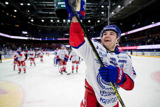 Oskarshamns David Quenneville jublar