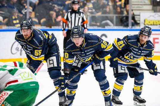 HV71s Mikael Seppälä, Oskar Stål-Lyrenäs och Mattias