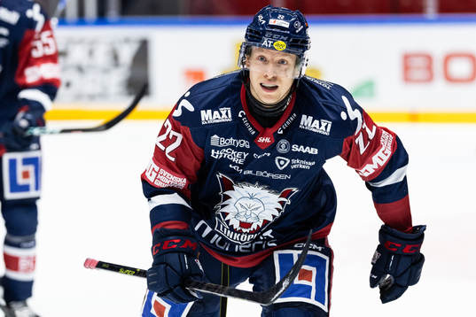 Linköpings Vilmos Gallo jublar