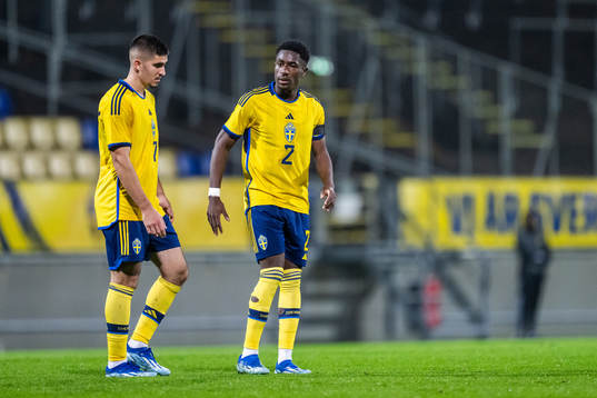 Mayckel Lahdo and Josafat Mendes of Sweden