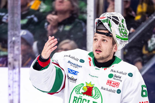 Rögles målvakt Petr Kvaca