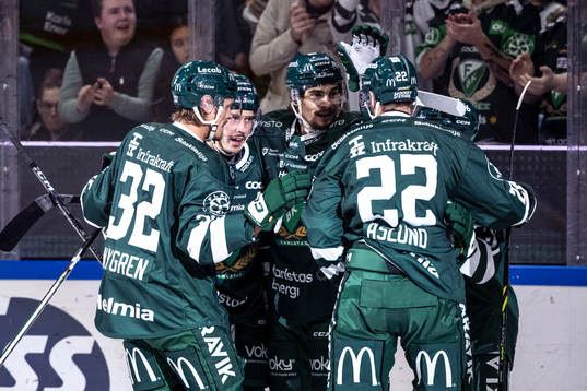 Färjestads Joakim Nygård, David Tomasek och Joakim