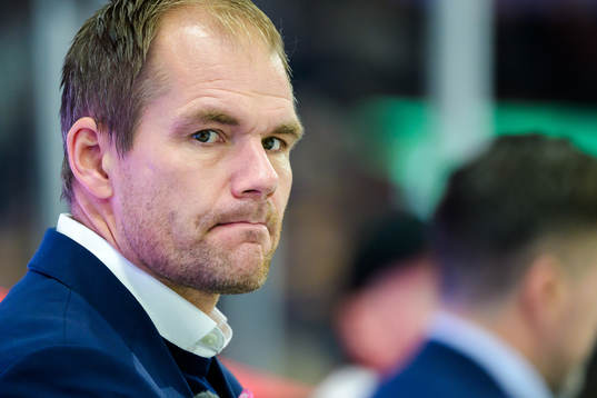 Färjestads tränare Thomas Mitell