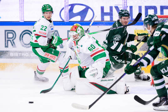 Rögles målvakt Petr Kvaca