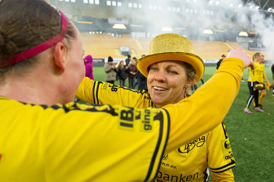 Elfsborgs Linda Westberg Carlsson jublar