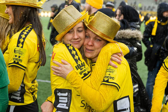Elfsborgs Cornelia Andersson och Linda Westberg Carlsson