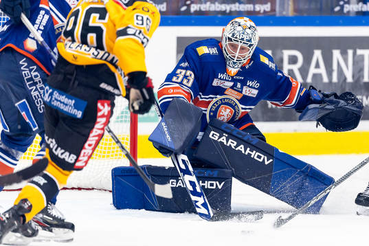 Växjös målvakt Emil Larmi