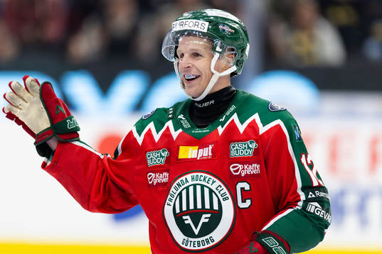 Frölundas Max Friberg jublar