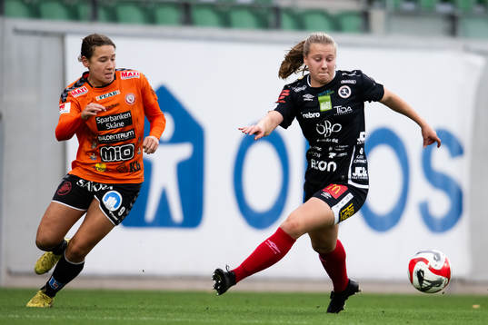 Kristianstads Tabitha Michelle Tindell och Örebros Inka