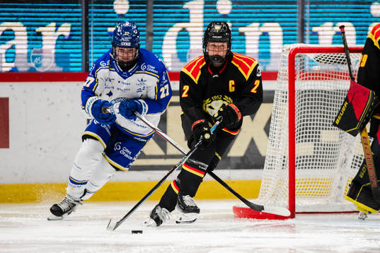 Leksands Shay Maloney och Brynäs Maja Nylen-Persson
