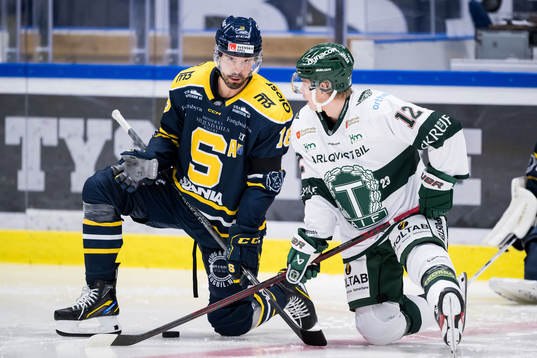 Södertäljes Linus Videll och Tingsryds Albert Sjöberg