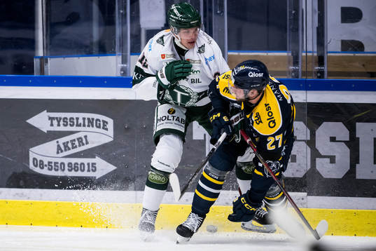 Tingsryds Albert Sjöberg och Södertäljes Daniel Norbe