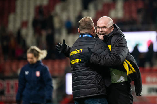 Head of security Nicklas Möller and chairman Anders