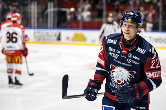 Linköpings Vilmos Gallo jublar