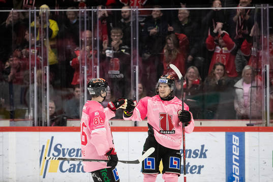 Örebros William Wikman jublar