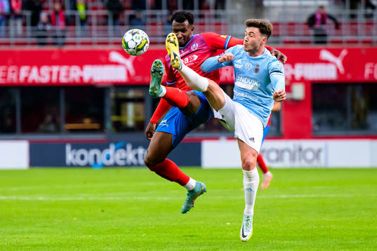 Helsingborgs Bernardo Vilar Estevao Jeronimo och Gefles Iu