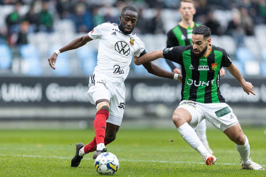 Östersunds Mansour Sinyan och GAIS Mervan Celik