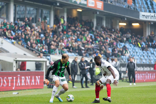 GAIS  Gustav Lundgren och Östersunds Mansour Sinyan