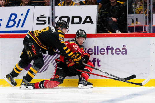 Skellefteås Petter Granberg och Luleås David Lilja