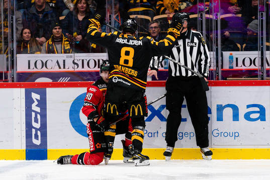 Skellefteås Petter Granberg och Luleås David Lilja