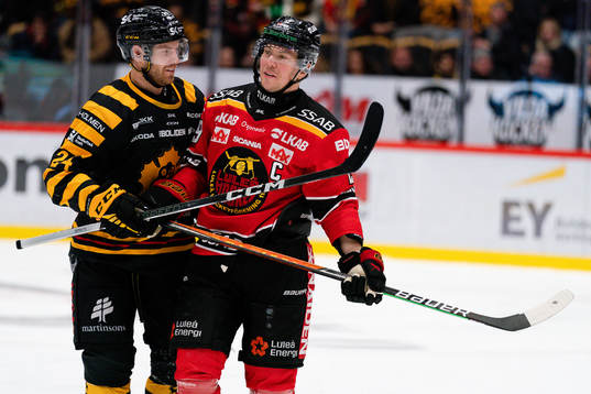 Luleås Erik Gustafsson och Skellefteås Oscar Lindberg