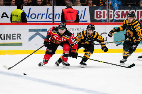 Luleås Linus Omark och Skellefteås Arvid Lundberg
