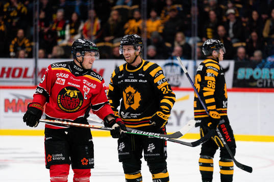 Luleås Erik Gustafsson och Skellefteås Oscar Lindberg