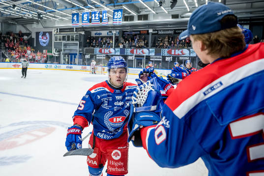 Oskarshamns David Quenneville jublar