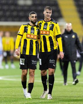 Häckens Aiham Ousou och Johan Hammar
