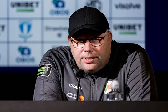 Varbergs tränare Martin Skogman
