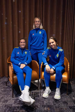 Hanna Bennisson, Filippa Angeldahl and Julia Zigiotti Olme