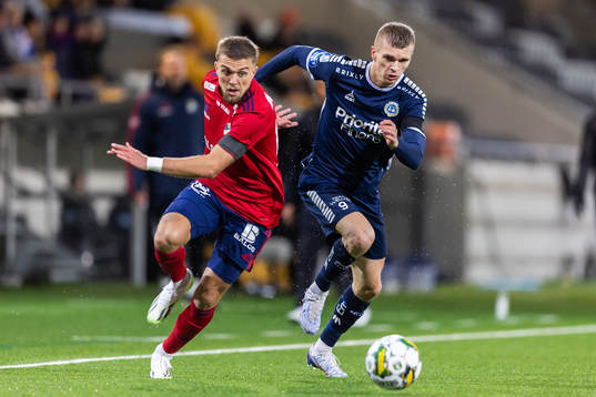 Östers Ivan Kricak och Utsiktens Lucas Hedlund