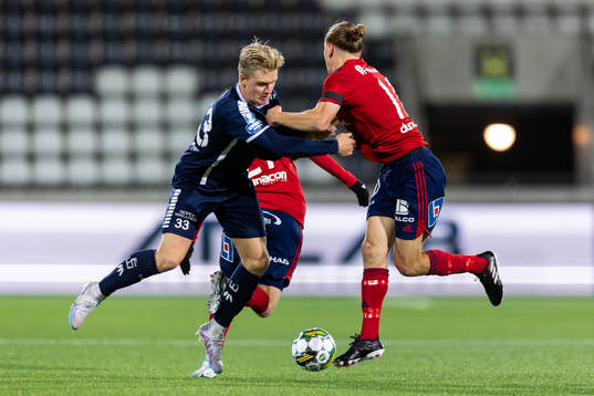 Utsiktens Sebastian Lagerlund och Östers Jesper Jonasson