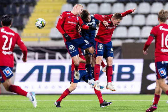 Östers Adam Bergmark Wiberg och Alex Thor Hauksson