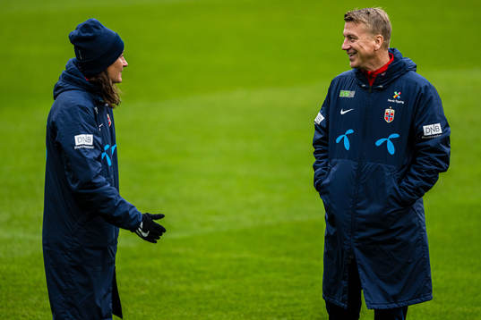 Leif Gunnar Smerud, head coach of the Norwegian women's national football team