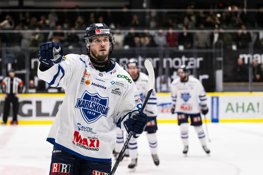 Karlskogas Jesper Kokkonen jublar