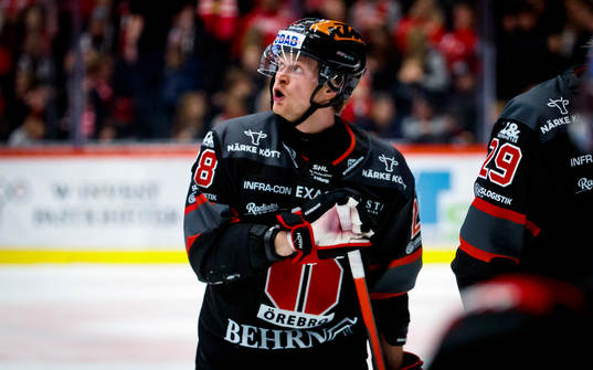 Örebros Linus Arnesson deppar