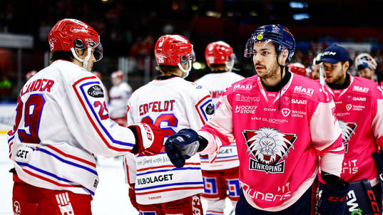 Timrås Filip Hållander och Linköpings Ty Rattie