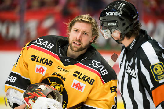 Luleås målvakt Joel Lassinantti
