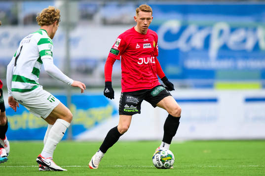 Västerås SKs Herman Magnusson och GAISs Julius Lindberg