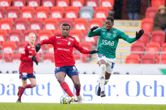 Östers Manasse Kusu och Brages Samouil Izountouemoi