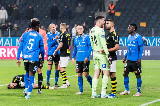 Halmstads målvakt Marko Johansson