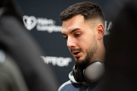 Halmstads målvakt Marko Johansson i