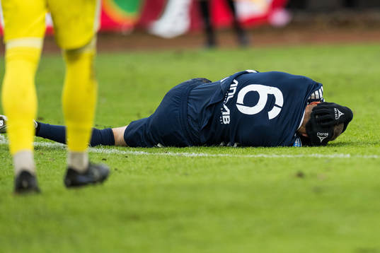 Utsiktens Erik Westermark har ont