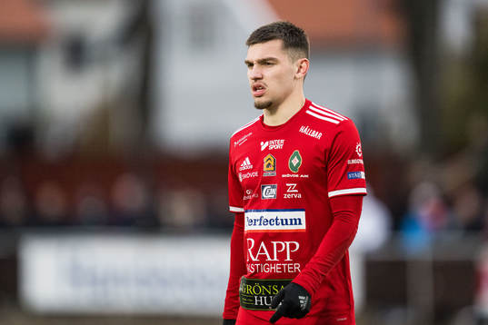 Skövde AIKs Isak Bjerkebo