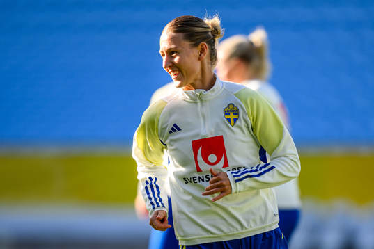 Emma Kullberg of the Swedish women's national football team